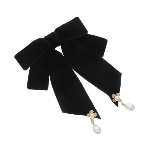 VALICLUD Elegante Fliege-brosche Für Damen Vintage-krawattennadel Aus Samt Modischer Kragenschmuck Für Formelle Partys Und Lässige Styles von VALICLUD