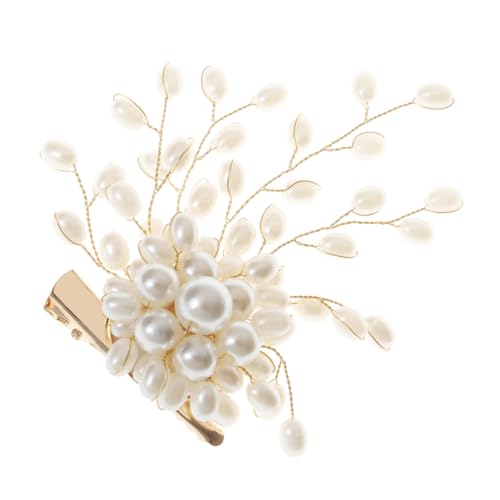 VALICLUD Elegante Goldene Damenbrosche mit Künstlichen Perlen Modischer Anstecker für Kleid Schal Tasche Vielseitiger Schmuck für Hochzeit Party und Festliche Anlässe von VALICLUD