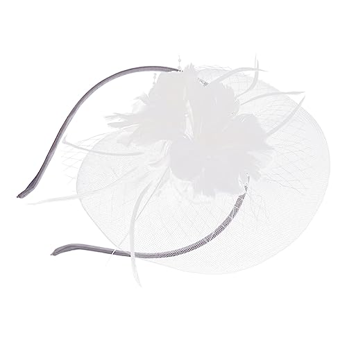 VALICLUD Eleganter Braut Haarschmuck Federblüten Haarclip Leicht und Langlebig Feines Design für Festliche Anlässe Damen Party Kopfschmuck Haarnadel Accessoire von VALICLUD