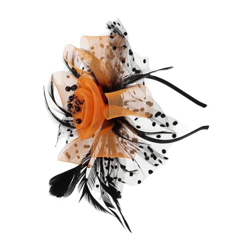 VALICLUD Eleganter Fascinator Hut Mit Federn Und Netz Für Hochzeiten Teepartys Und Besondere Anlässe Vielseitiger Haarreif Für Damen Design Komfortabel Und Anpassungsfähig von VALICLUD