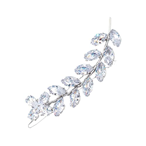 VALICLUD Eleganter Haarklammer Clip Für Damen Zierliche Haarnadel Mit Zirkonia Für Besondere Anlässe Haaraccessoire Für Mädchen Und Frauen Perfektes Für Hochzeiten Und Partys von VALICLUD