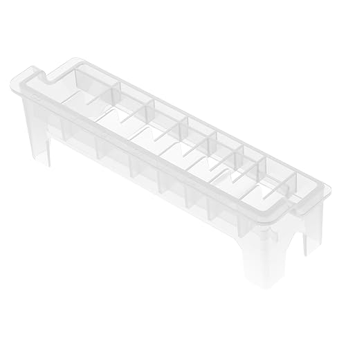 VALICLUD 8gitter Elektrischer Haarschneider Kammbox Organizer Mit Gittern Für Haarschneidekämme Aufbewahrungsbehälter Für Haarschneidemaschinenkämmee von VALICLUD