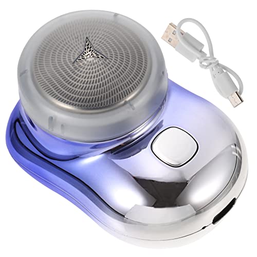 VALICLUD Elektrischer Kleiner Rasierer Tragbarer USB Wiederaufladbarer Rasierer Für Männer Kompakt Für Reisen Mit Einfachem Design von VALICLUD