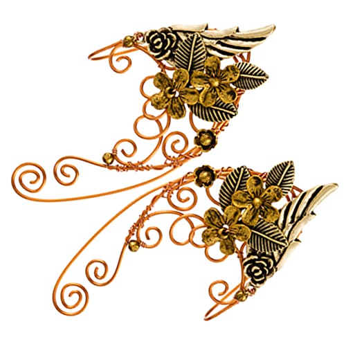 VALICLUD Ohrmanschetten Ohrringe Für Frauen Ohrringmanschetten Ohrwickelmanschetten Kostüm Ohrringe Ohren Manschetten Piercing von VALICLUD