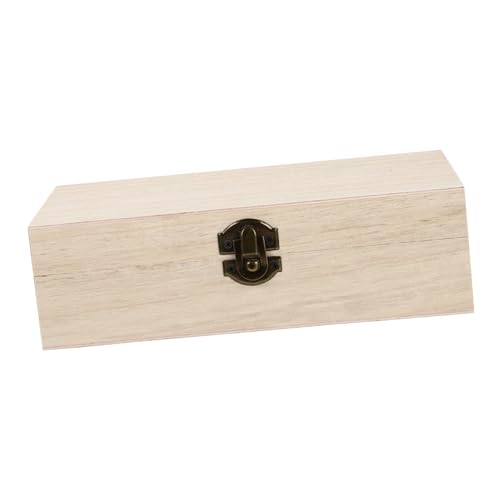 VALICLUD Essentielle Ölaufbewahrungsbox aus Holz Fächer für Flaschen Stoßfest und Tragbar Organizer mit Großem Fassungsvermögen für Aromatherapie Am Arbeitsplatz von VALICLUD