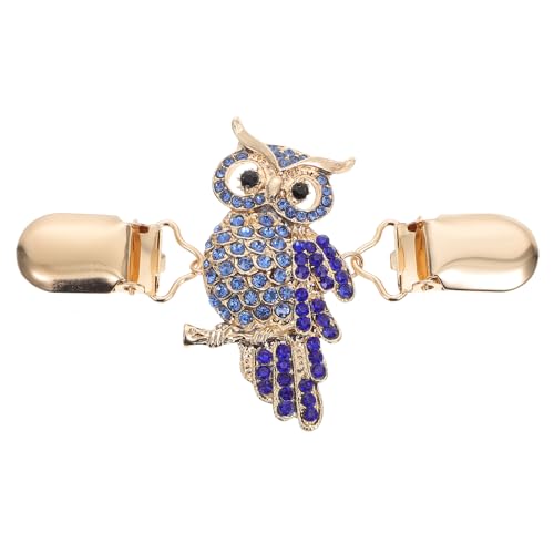 VALICLUD Eulen-strickjacken-broschen Schal-clips Für Damen Strickjacken-clips Für Damen Und Praktisch Einfach Zu Verwenden von VALICLUD