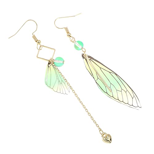 VALICLUD Elegante Und Simulierte Ohrringe Asymmetrische Tropfenohrringe Für Die Braut Und Fairycore-mode von VALICLUD