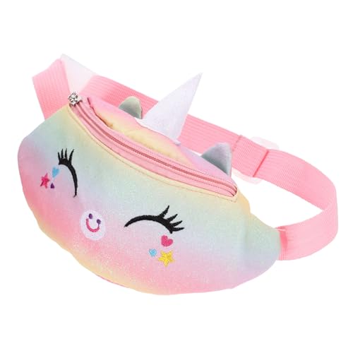 VALICLUD lässige Gürteltasche für Damen, Crossbody-Tasche für Damen, Schulterriemen für Crossbody-Tasche, hübsch für Mädchen, Einhorn-Tasche, rosig, Lavendel, 26.00X12.00X7.00CM VALICLUD lässige Gürteltasche für Damen, Crossbody-Tasche für Damen, Schulterriemen für Crossbody-Tasche, hübsch für Mädchen, Einhorn-Tasche, rosig, Lavendel, 26.00X12.00X7.00CM von VALICLUD