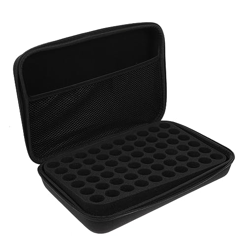 VALICLUD Fächer Ätherische Öle Aufbewahrungstasche Stoßfestes Mini Reiseetui für Flaschen Tragbarer Organizer zur Sicheren Lagerung und Schutz von Ätherischen Ölen bei Reisen und Alltag von VALICLUD