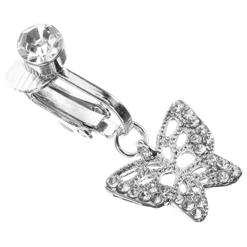 VALICLUD Fake Bauchnabelring Damen Clip Bauchnabelpiercing Non Piercing Bauchnabel Schmuck Legierung Angenehm Party Strand Zubehör von VALICLUD