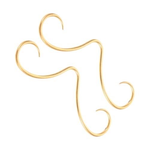 VALICLUD Fake Septum Ring mit Schnurrbart motiv aus Edelstahl Leichter Nasenring ohne Piercing Modisches Sicheres Körperpiercing Schmuck für Herren und Damen Langlebig und Komfortabel von VALICLUD