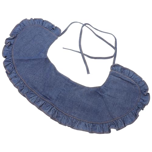 VALICLUD Abnehmbarer Dickey-kragen Mit Rüschendesign Für Damen Stilvolle Holzkragen-cape-accessoire Für Modebewusste Frauen Und Mädchen Zum Verleihen Von Eleganz Zu Jedem Outfit von VALICLUD