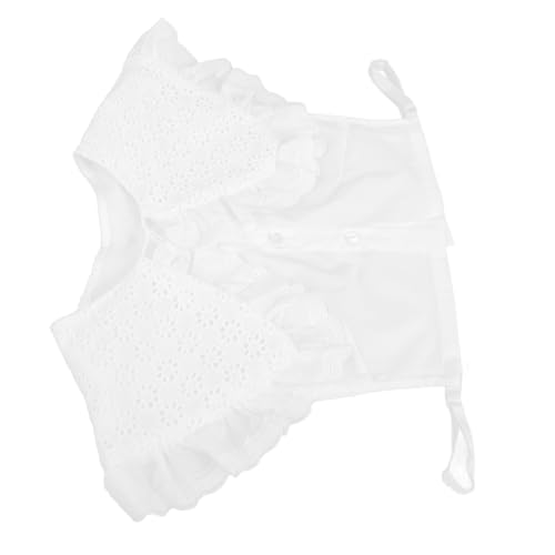 VALICLUD Damen Abnehmbarer Spitzenkragen Für Kleider Und Pullover Eleganter Falscher Kragen Aus Vielseitig Kombinierbar Einzigartiges Design Für Stilvolle Outfits von VALICLUD