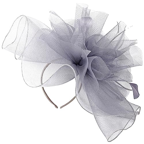 VALICLUD Fascinator Für Damen Modischer Netzschleierhut Flapper-zubehör Eleganter Fascinator-hut Für Damen von VALICLUD