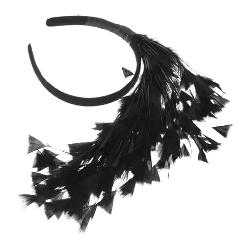 VALICLUD Feder Stirnband Kopfschmuck Elegante Gefälschte Kopfbedeckung Für Partys Geburtstag Karneval von VALICLUD