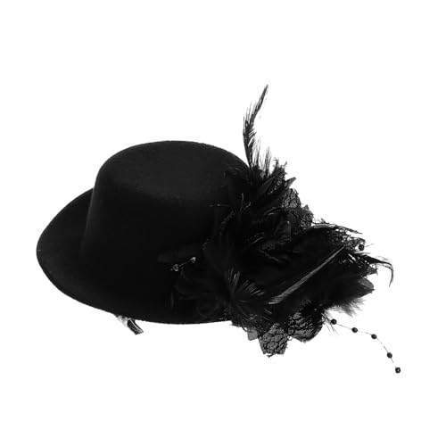 VALICLUD Federhut Haarspange Aus Federmaterial Leicht Und Angenehm Zu Tragen Für Party Kopfbedeckung Als Haarschmuck Für Teepartys Cosplay Oder Kostümpartys von VALICLUD