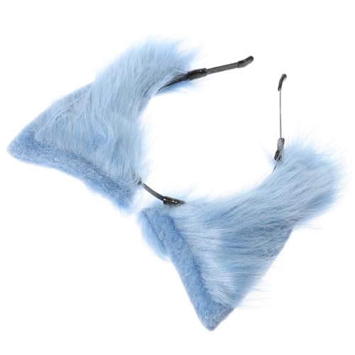 VALICLUD Fellige Katzenohren Haarreif Niedliches Tierohren Stirnband für Cosplay Partys Modebewusste Damen von VALICLUD