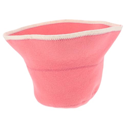VALICLUD Filz Duschhaube Winterhut Für Damen Eimerhut Im Winter Fedora-hüte Für Frauen Fischerhut Aus Wolle Stroh-fedora-hüte Für Damen Saunahüte Saunahaube Aus Filz Gefühlt Rosa von VALICLUD