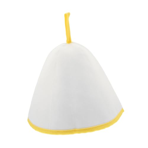 VALICLUD Filzhut Saunahut Badehut Für Damen Herren Traditionell Japanisch Spa-hut Duschhaube Aus Filz Saunakappe Für Herren Damen Badekopfbedeckung von VALICLUD