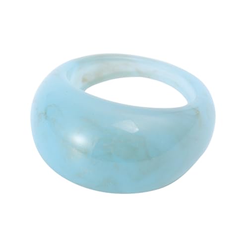 VALICLUD Fingerring aura lichtring halobolt Partyring halooween Vintage-Ring Vintage-Schmuck für Frauen Modeschmuck für Damen Ringe Modering Harzring wild Zubehör schmücken Fräulein von VALICLUD