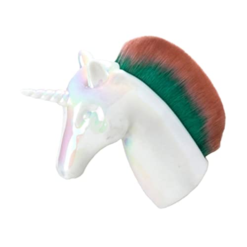 VALICLUD Foundation-pinsel in Einhorn-form Kosmetikpinsel Für Puder Und Make-up-pinsel Für Frauen Und Mädchen Hochwertiger Kunststoffgriff Täglicher Gebrauch von VALICLUD