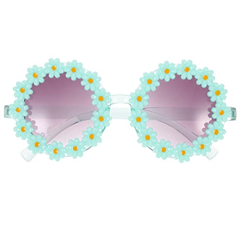 VALICLUD Frauuen Sonnenbrillen- Modus Daisy Sonnenblume Sonnenbrille Blumenform Brillenparty Sonnenbrille für Erwachen von VALICLUD