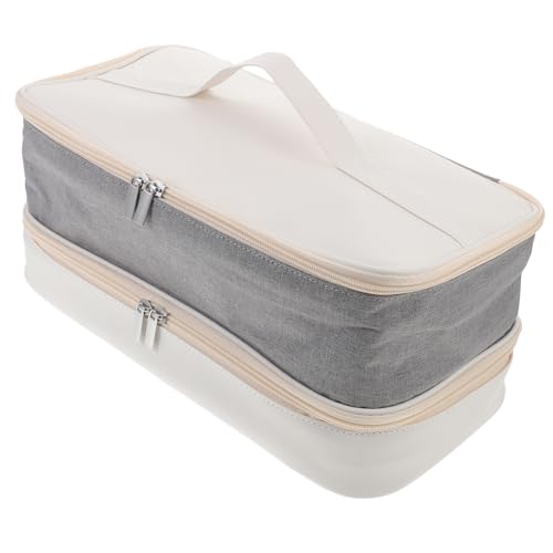 VALICLUD Haarstyling Aufbewahrungstasche Tragbare Doppelschichtige Föhn Organizer-Tasche Für Haartrockner Und Haarwerkzeuge Für Reisen Und Unterwegs von VALICLUD