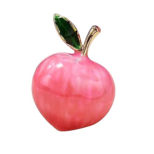VALICLUD Pfirsichförmige Brosche Anstecknadel Für Damen Dekorative Anstecknadel Fruchtförmige Broschen Für Kleidung Lehrergeschenk Für Partys Und Freizeitkleidung von VALICLUD