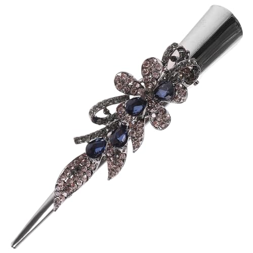VALICLUD Frühlingshaarspange Haarklammern Schnabel Mädchen Strasshaarstifte Haarschmuck für Frauen Alligator -Haarbarrettes dekorative Haarnadeln Strasshaarbarrette Kristall von VALICLUD