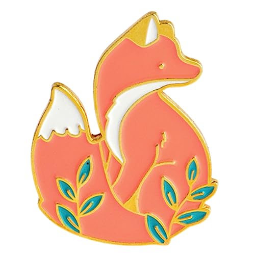 VALICLUD Fuchs Brosche Pin Clip Süße Tier Brosche Für Kleidung Taschen Hüte Für Frauen Mädchen Und Jungen Für Besondere Anlässe Und Dekoration Hochwertige Emaille Goldoptik VALICLUD Fuchs Brosche Pin Clip Süße Tier Brosche Für Kleidung Taschen Hüte Für Frauen Mädchen Und Jungen Für Besondere Anlässe Und Dekoration Hochwertige Emaille Goldoptik von VALICLUD