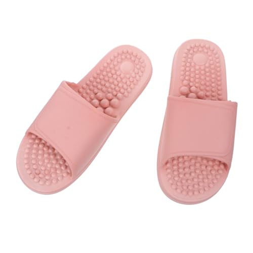 VALICLUD Fußmassage Hausschuhe Damen Herren Anti rutsch Sandalen Indoor Sommer Leichtgewichtige Massage Fußsohlen Entspannende Haushalts badeschuhe für Wohlbefinden und Komfort von VALICLUD