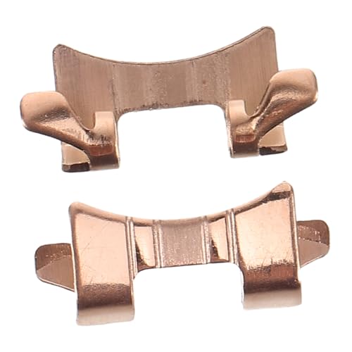 VALICLUD Gebogenes Endglied Für Armbanduhr Edelstahl-endglieder Ersatz Für Uhrenarmband Uhrenzubehör Für Herren Band-Teil Riemen-Ende Metall-komponente von VALICLUD