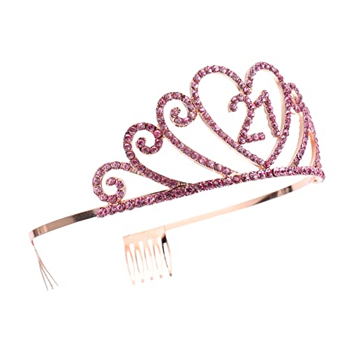 VALICLUD Geburtstagskrone für Dekorativer Haarreif für Besondere Anlässe für Partys und Feiern Stilvoller Kopfschmuck von VALICLUD