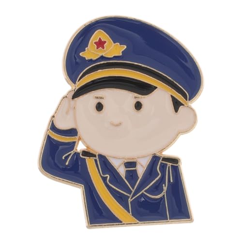 VALICLUD Gedenkbrosche Für Männer Und Frauen Kostüme Und Jacken Medaille Revers Pin Design Männer Legierung Brosche Pin Soldat Broschen Medaille Pin von VALICLUD