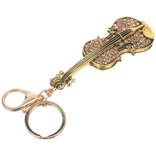 VALICLUD Robuster Schlüsselanhänger Aus Legierung Mit Violine Für Schlüssel Musik-Souvenir Vielseitiger Zum Aufhängen von VALICLUD