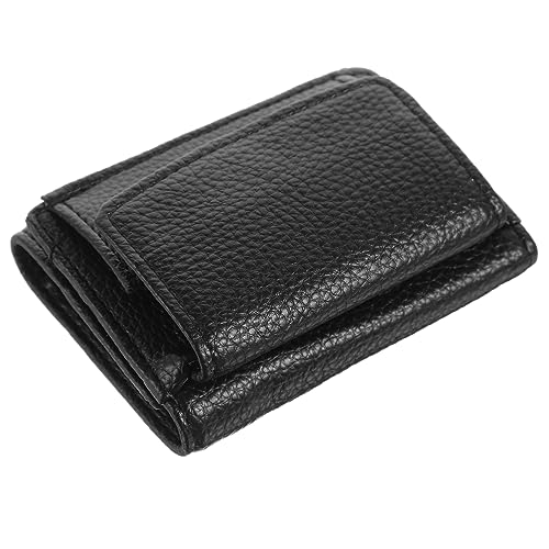 VALICLUD Geldbörse Kartenetui für Männer kompaktes Portemonnaie kreditkarten hüllen scheckkarten-etui Portemonnaie-Clutch PU-Brieftasche für Karten kurz Veranstalter Handtasche Kartenhalter von VALICLUD