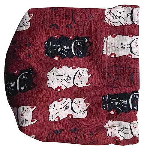 VALICLUD Japanischer Stil Geldbörse Mit Glückskatze Muster Multifunktionale Kosmetiktasche Für Für Lippenstifte Und Kleingeld Für Und Alltag von VALICLUD