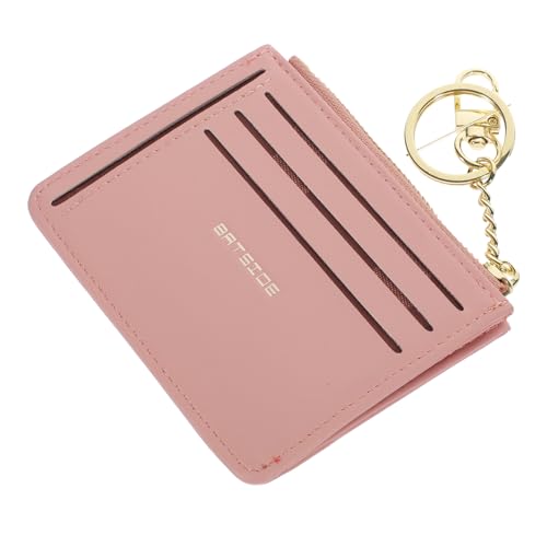 VALICLUD Kleiner Damen-Geldbeutel Schlüsselanhänger Portemonnaie Einfache Kleine Geldbörse Wechseltasche Für Täglichen Gebrauch Geeignet Für Karten Und Ausweise von VALICLUD