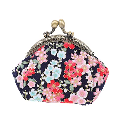 VALICLUD Retro Geldbörse Für Damen Handgefertigter Blumen-münzbeutel Im Vintage-Stil Für Schlüssel Geld Und Kleine Accessoires Für Alltag Und von VALICLUD