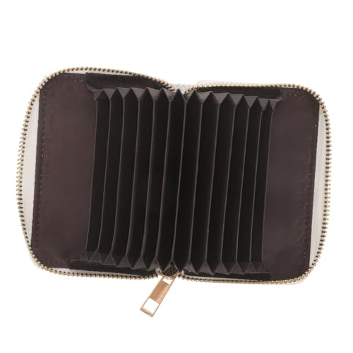 VALICLUD Pu Geldbörse Für Damen Modisches Zipper Portemonnaie Mit Großer Kapazität Für Karten Und Münzen Für Alltag Kleine Clutch von VALICLUD