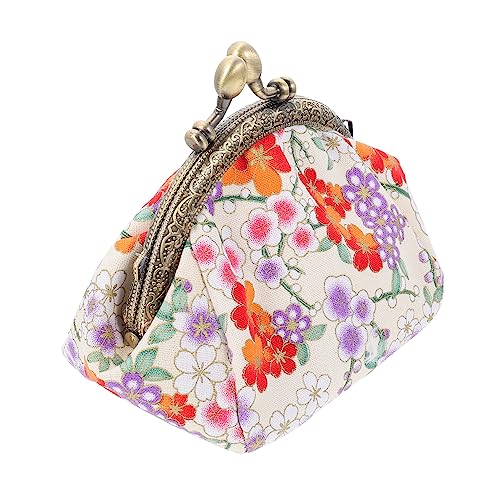 VALICLUD Kleine Handtasche Für Damen Retro-Stil Münzbeutel Handgefertigter Karten-Organizer Kompakte Geldbörse Schlüssel Und Kleingeld von VALICLUD