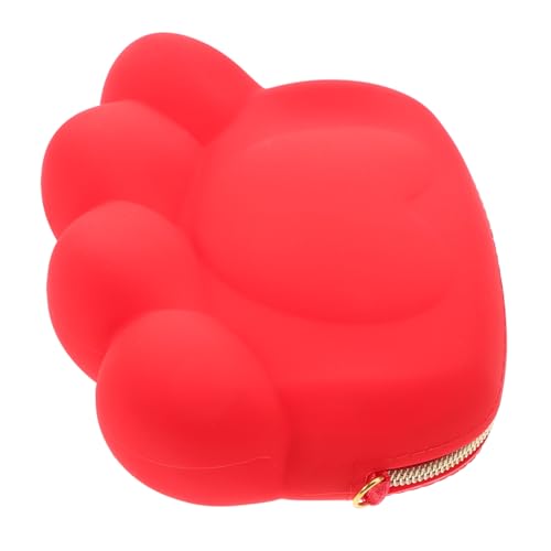 VALICLUD Katzenpfoten-wechselgeldbeutel Reise-münzbeutel Kleiner Geldbeutel Aus Silikon Münzaufbewahrungsbeutel Süße Wechselgeldbörse von VALICLUD