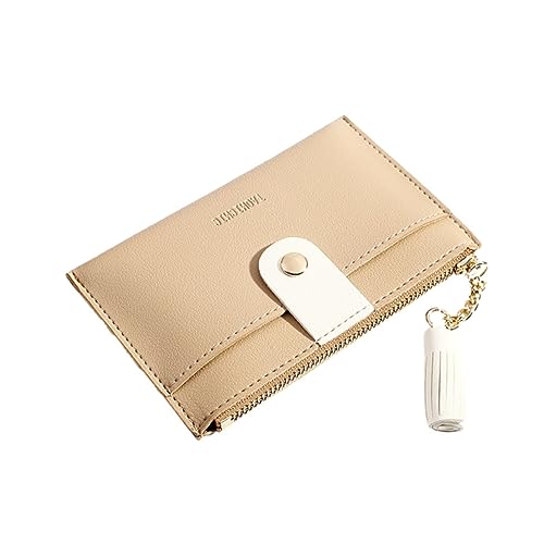 VALICLUD Geldbörse mit Reißverschluss Pocket Wallet multifunktionale Brieftasche damengeldbörse kleingeldbeutel mini Wallet kleines Portemonnaie mit Reißverschluss Münzbeutel Kartenhandlung von VALICLUD