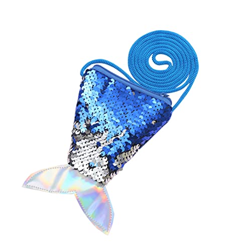 VALICLUD Damen Geldbörse Mit Meerjungfrauenschwanz Pailletten Mode Geldbörse Sling Wechselgeldhalter Beutel Für Geschenke von VALICLUD