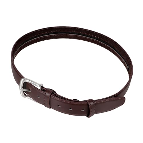 VALICLUD Herren Versteckter Geldgürtel Reise Reißverschlusstasche Diebstahl Taille Gürteltasche Pu Leder Schwarz von VALICLUD