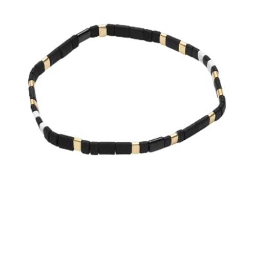 VALICLUD Gemischte Bonbon Gewebte Stretch Armbänder Dehnbare Armbänder Dekorative Armbänder Verstellbare Perlen Bonbon Armbänder Tennis Magnetarmbänder Schmuck Persönlichkeit von VALICLUD