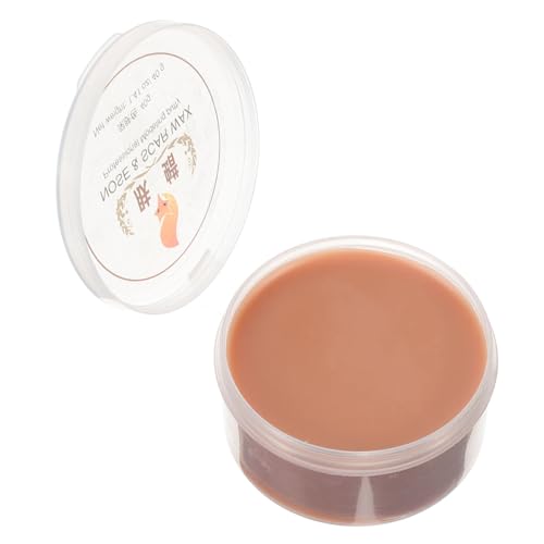 VALICLUD Gesichtshautwachs Gefälscht Narbe Verdecken Make-up Make-up-teil Make-up-wachs Mit Spezialeffekt Falsches Wundwachs Für Halloween Hautwachs Für Halloween Beige von VALICLUD