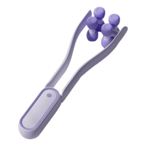 VALICLUD Gesichtsmassageroller Für Frauen Handheld Gesichtsroller Zur Hautpflege Augen Gesichtsschwellungen Strafft Und Hebt Das Doppelkinn Tragbares Massagewerkzeug in Violett von VALICLUD