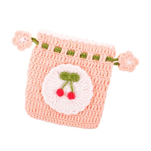 VALICLUD Elevate Your Style - Tasche Handgefertigt Gehäkelt Tragbare Geldbörse Modisches Accessoire für Mädchen von VALICLUD