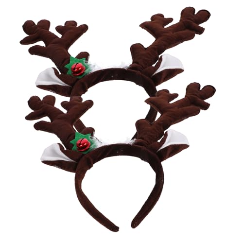 VALICLUD Geweih-haarband-reifen Spezielles Geweih-stirnband Weihnachten Rentier-geweih-stirnband Party-haarband Ornament Haarband Requisite von VALICLUD